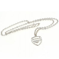 Arsenal Silver Plated Pendant &amp; Chain CR