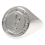 Tottenham Hotspur Silver Plated Crest Ring Large