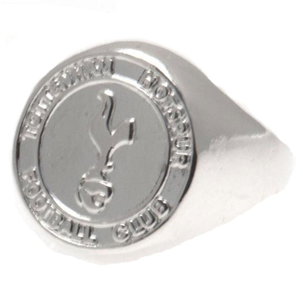 Tottenham Hotspur Silver Plated Crest Ring Small