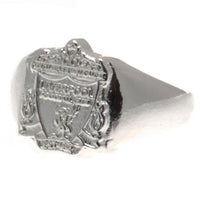 Liverpool Silver Plated Crest Ring Small