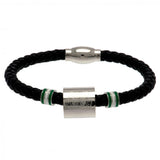Celtic Colour Ring Leather Bracelet