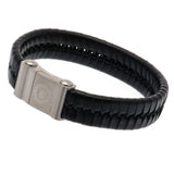 Chelsea Single Plait Leather Bracelet
