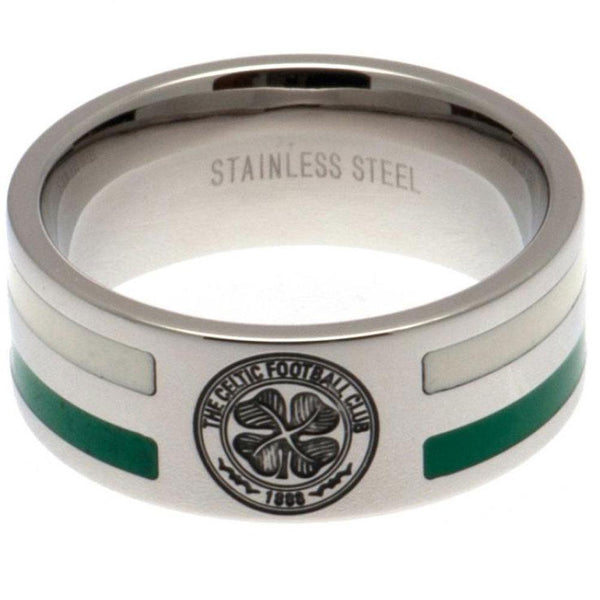 Celtic Colour Stripe Ring Small