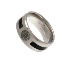 Celtic Black Inlay Ring Large