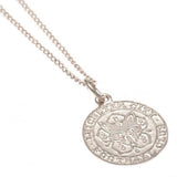Leicester City Sterling Silver Pendant &amp; Chain