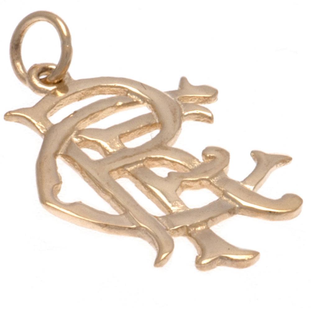 Rangers 9ct Gold Pendant Large