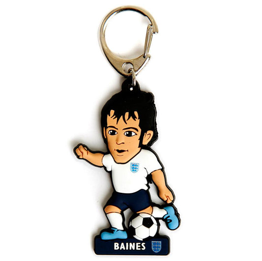 England FA PVC Keyring Baines