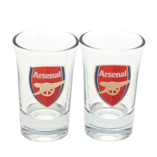 Arsenal 2pk Shot Glass Set