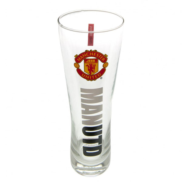 Manchester United Tall Beer Glass