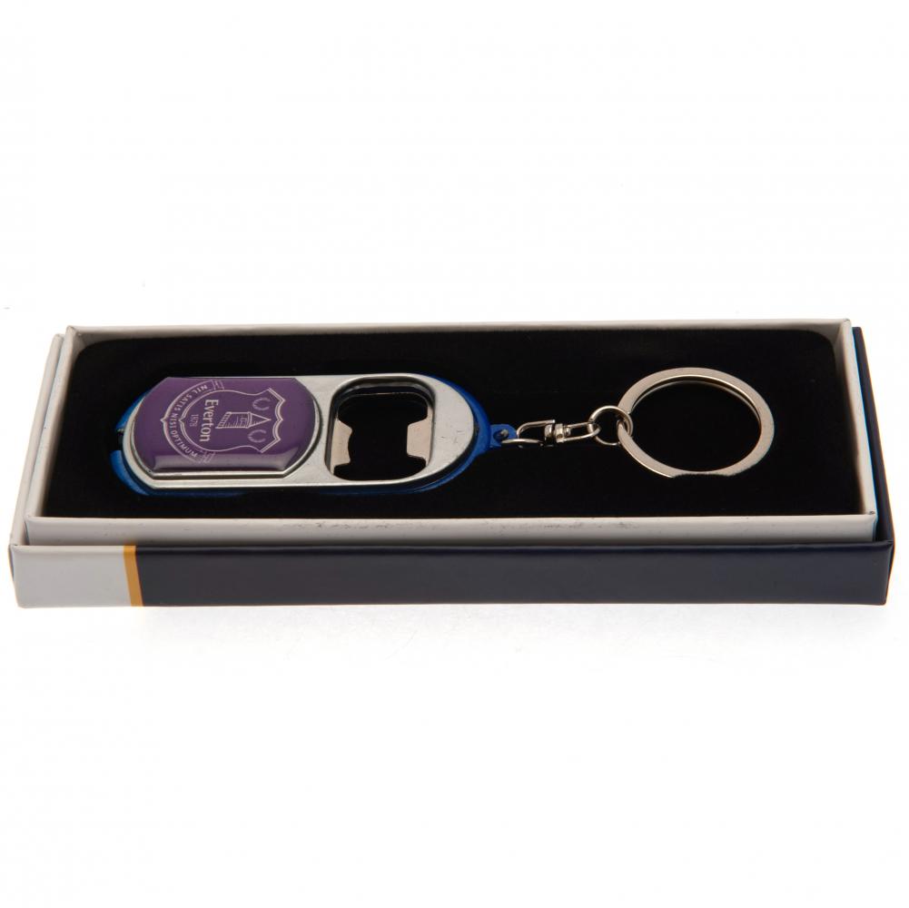 Everton Keyring Torch Bottle Opener