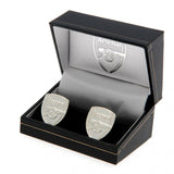 Arsenal Silver Plated Formed Cufflinks