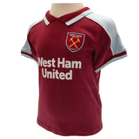 West Ham United Shirt &amp; Short Set 12-18 Mths CS