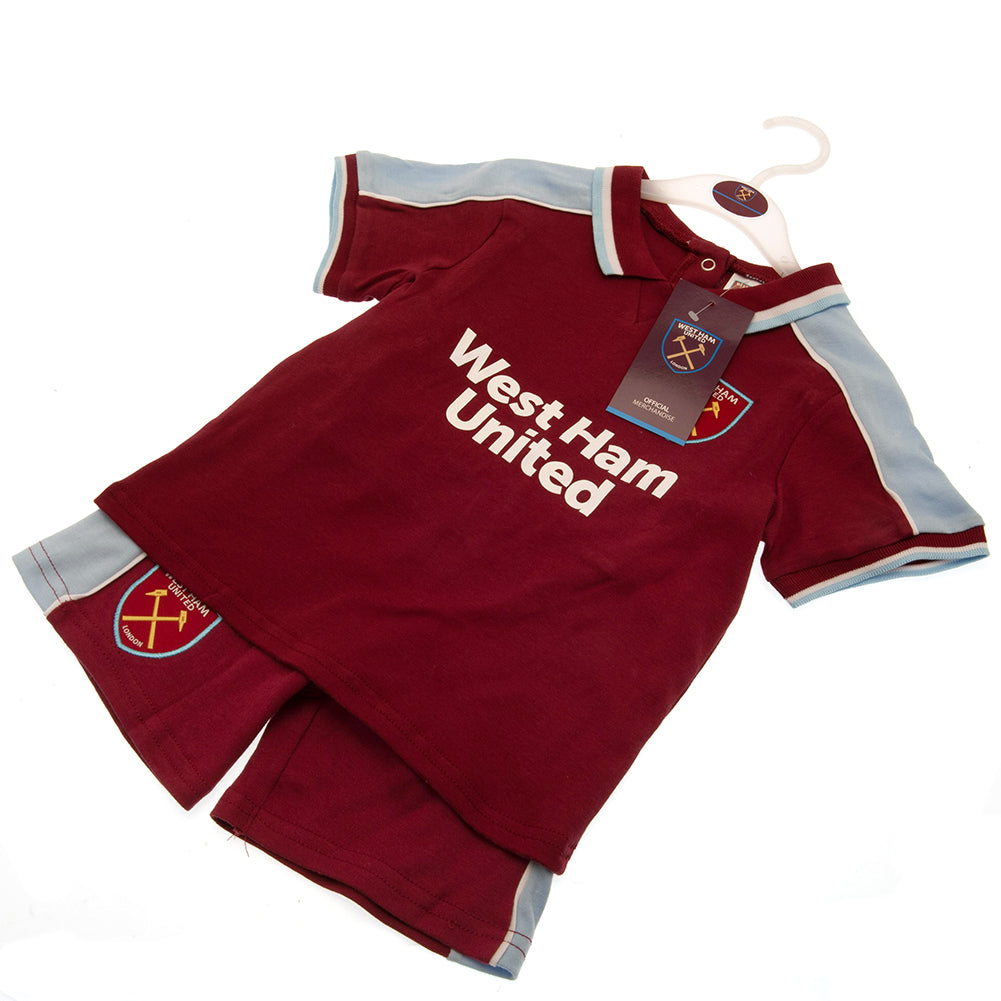 West Ham United Shirt &amp; Short Set 18-23 Mths CS