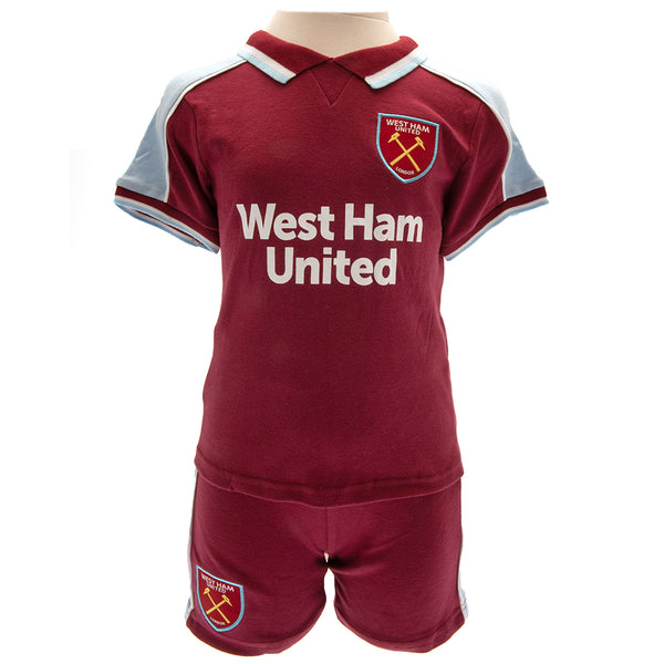West Ham United Shirt &amp; Short Set 12-18 Mths CS