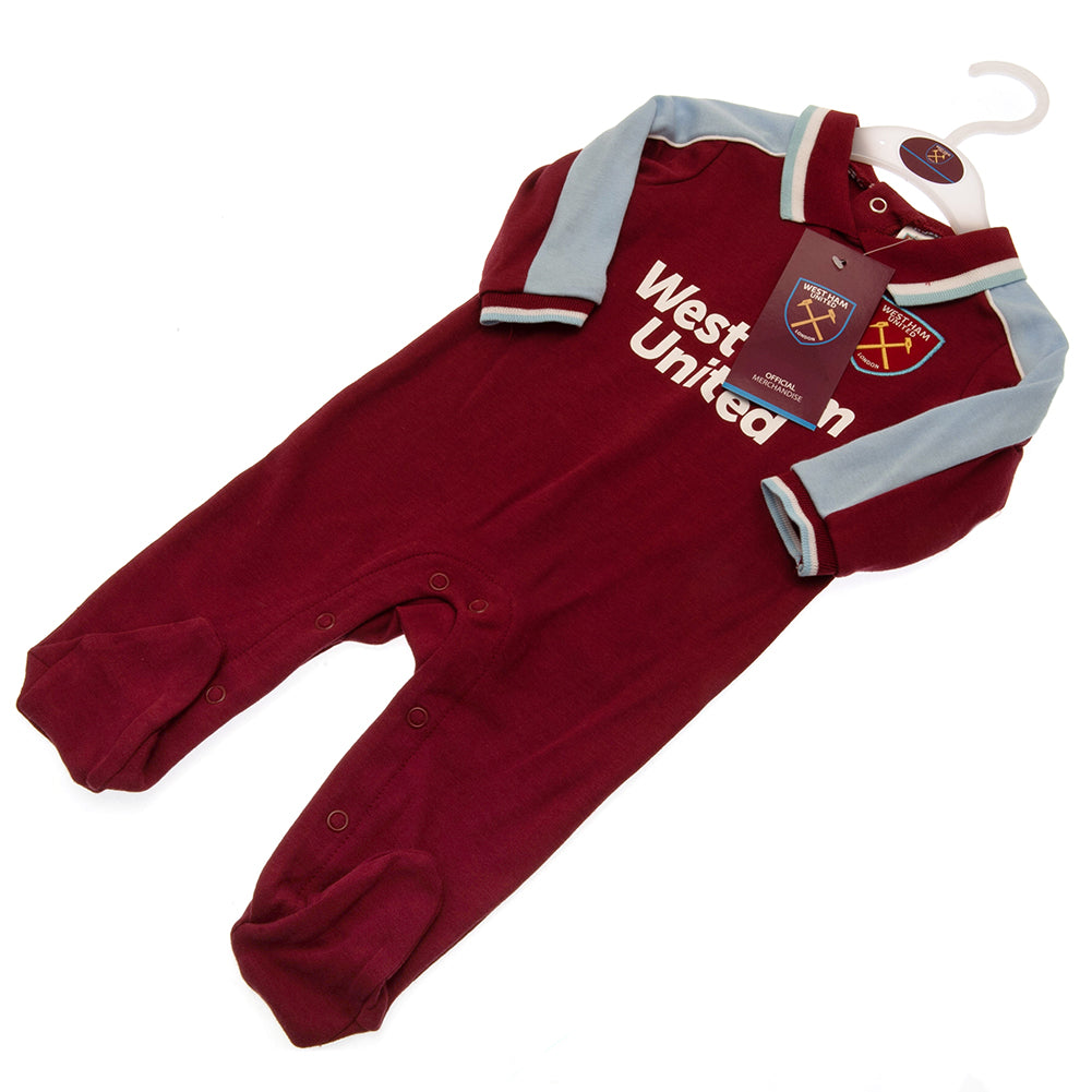 West Ham United Sleepsuit 0-3 Mths CS