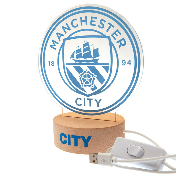 Manchester City LED Crest Light