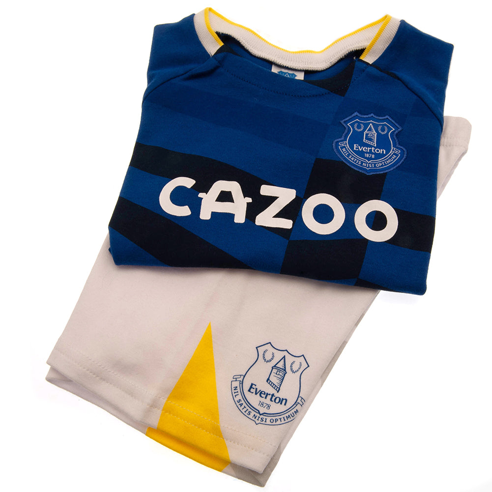 Everton Shirt &amp; Short Set 3-6 Mths