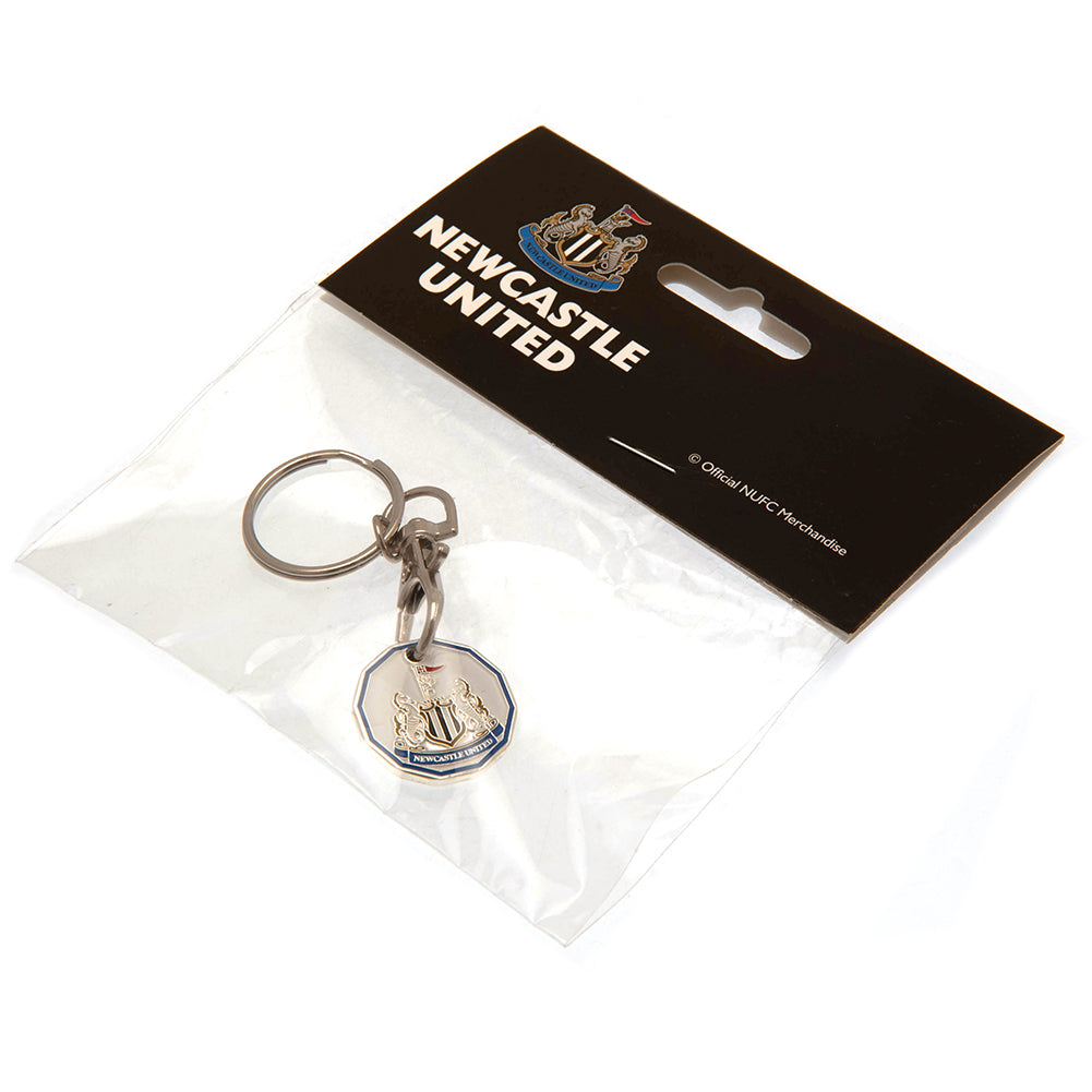 Newcastle United Trolley Coin Keyring