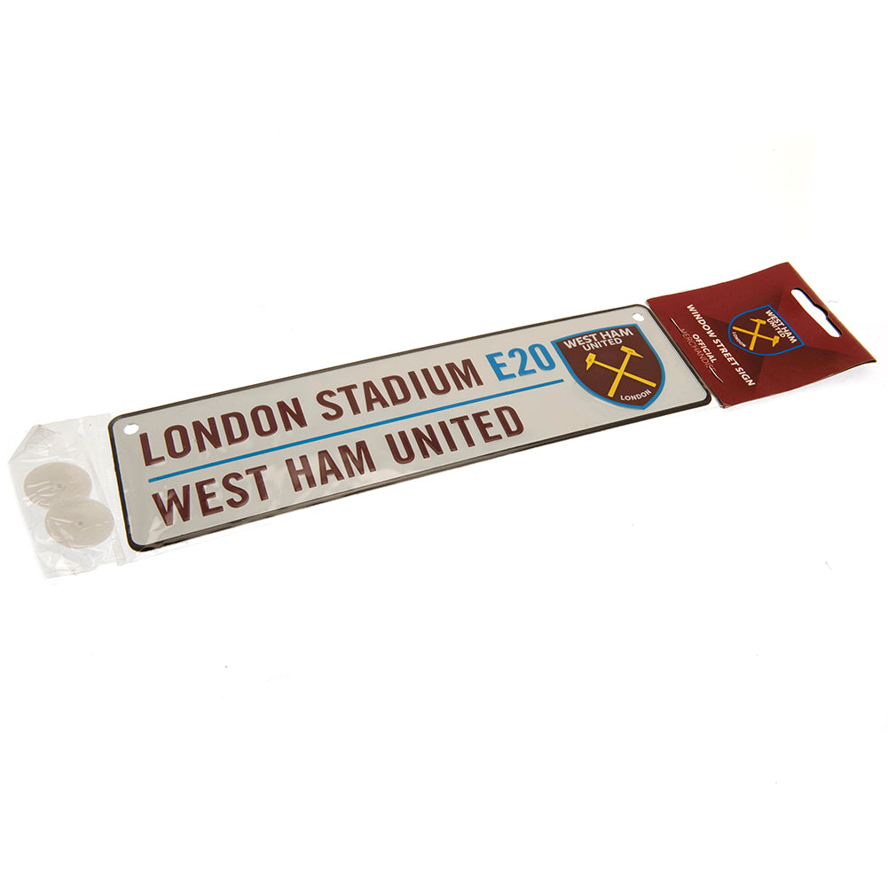 West Ham United Window Sign