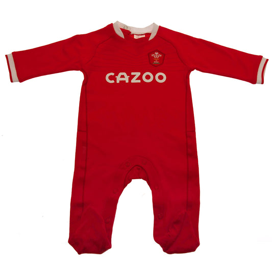 Wales Rugby Sleepsuit 0-3 Mths PC