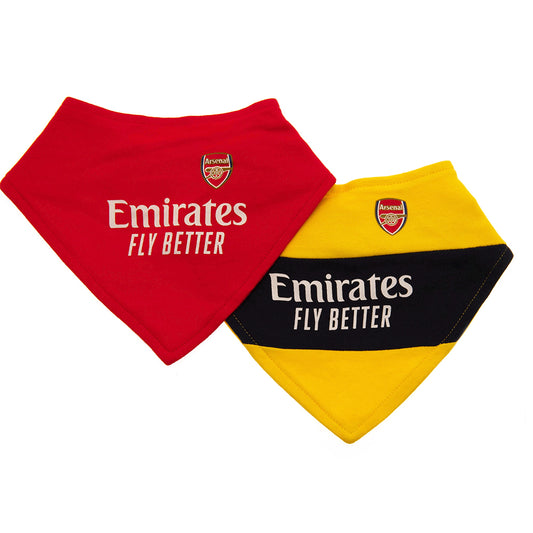 Arsenal 2 Pack Bibs