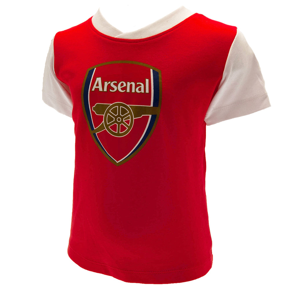 Arsenal Shirt &amp; Short Set 0-3 Mths