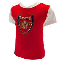 Arsenal Shirt &amp; Short Set 0-3 Mths