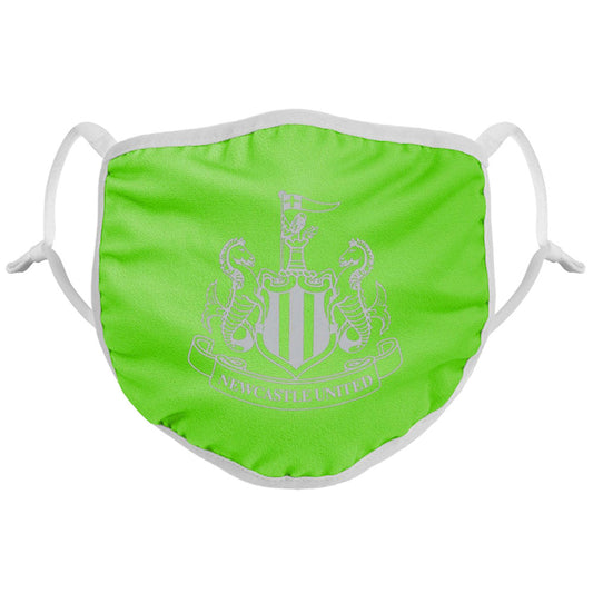 Newcastle United Reflective Face Covering Green