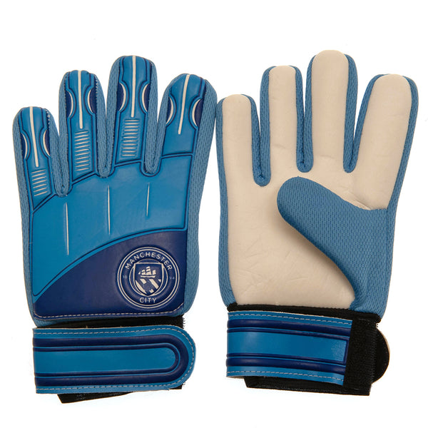 Manchester City Goalkeeper Gloves Kids DT