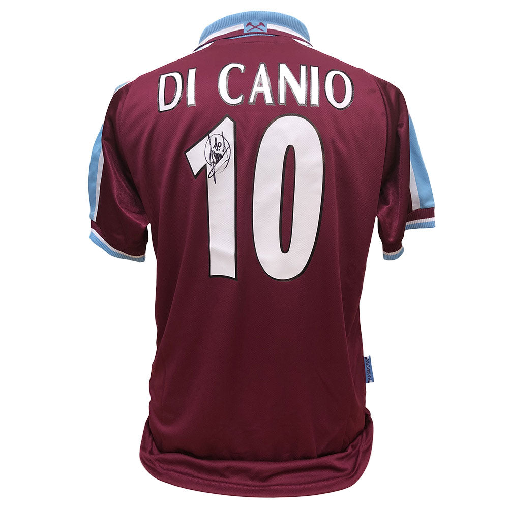 West Ham United Di Canio Signed Shirt