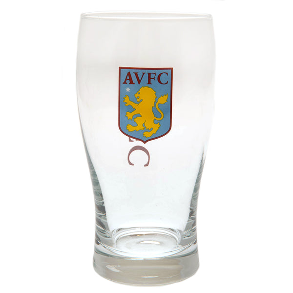Aston Villa Tulip Pint Glass