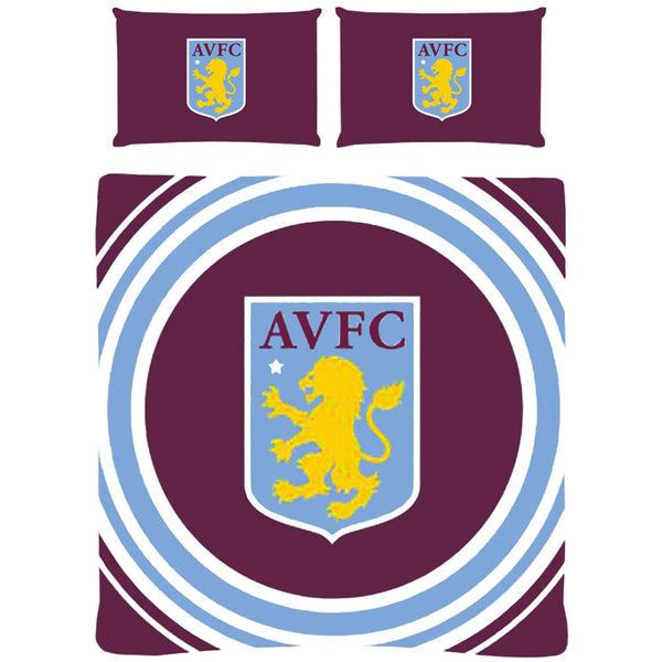 Aston Villa Double Duvet Set PL