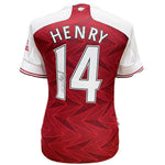 Arsenal Henry Signed Shirt