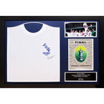 Leeds United 1972 Clarke Signed Shirt (Framed)
