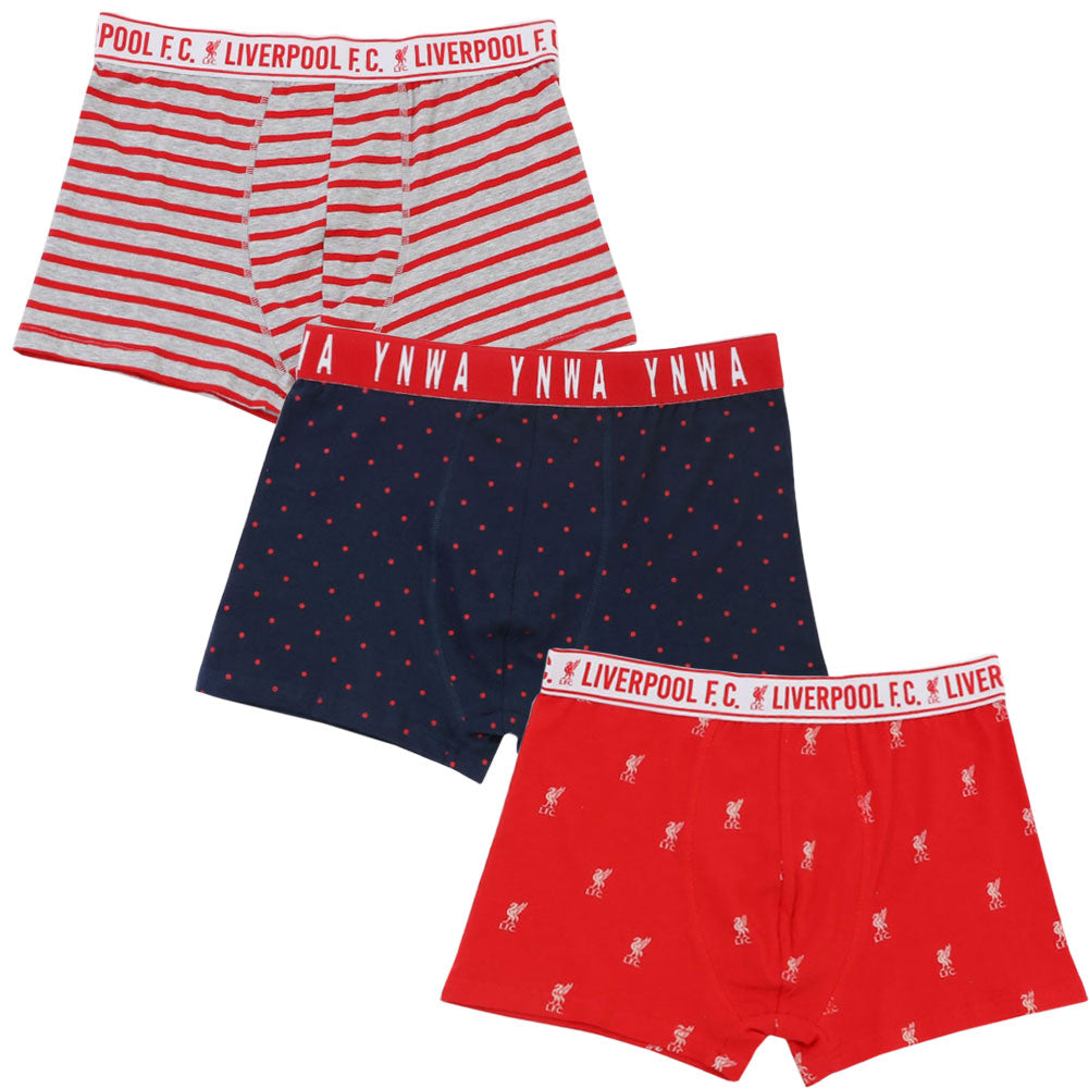 Liverpool 3pk Boxers Mens Small